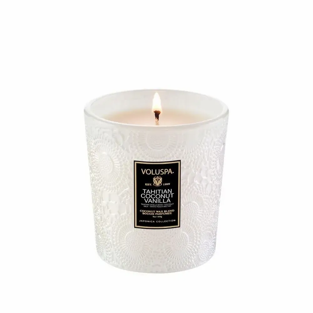 Bougies - Tahitian Coconut Vanilla 9oz Classic - VOLUSPA