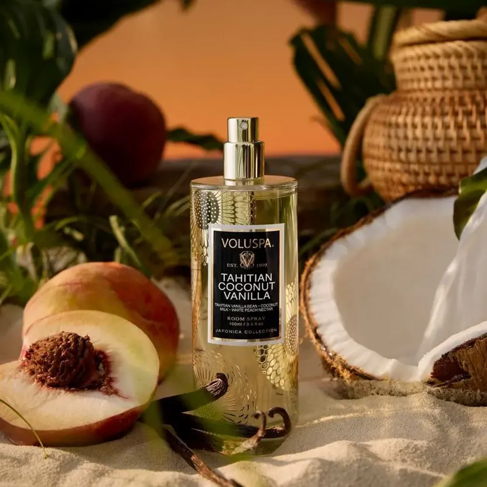 Parfums d'intérieur - Tahitian Coconut Vanilla Room Spray - VOLUSPA