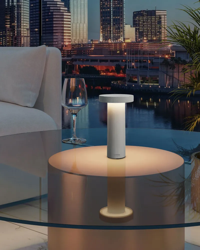 Tables de jardin - VOLUME - Lampe de table à accu - SOMPEX