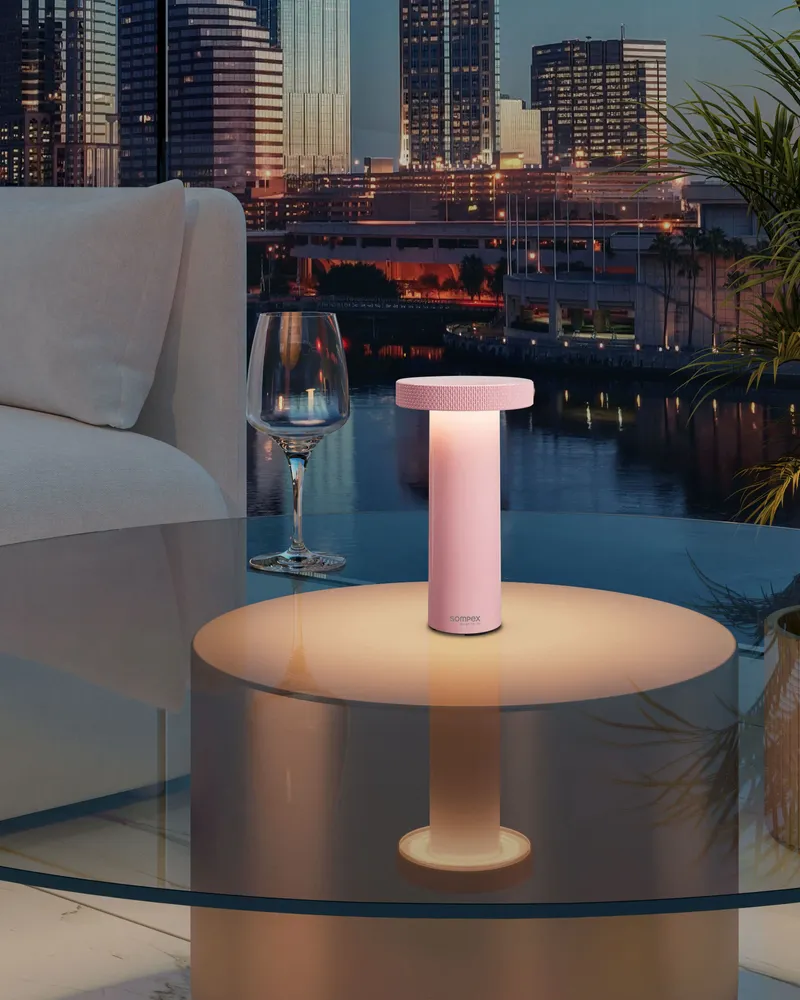 Tables de jardin - VOLUME - Lampe de table à accu - SOMPEX