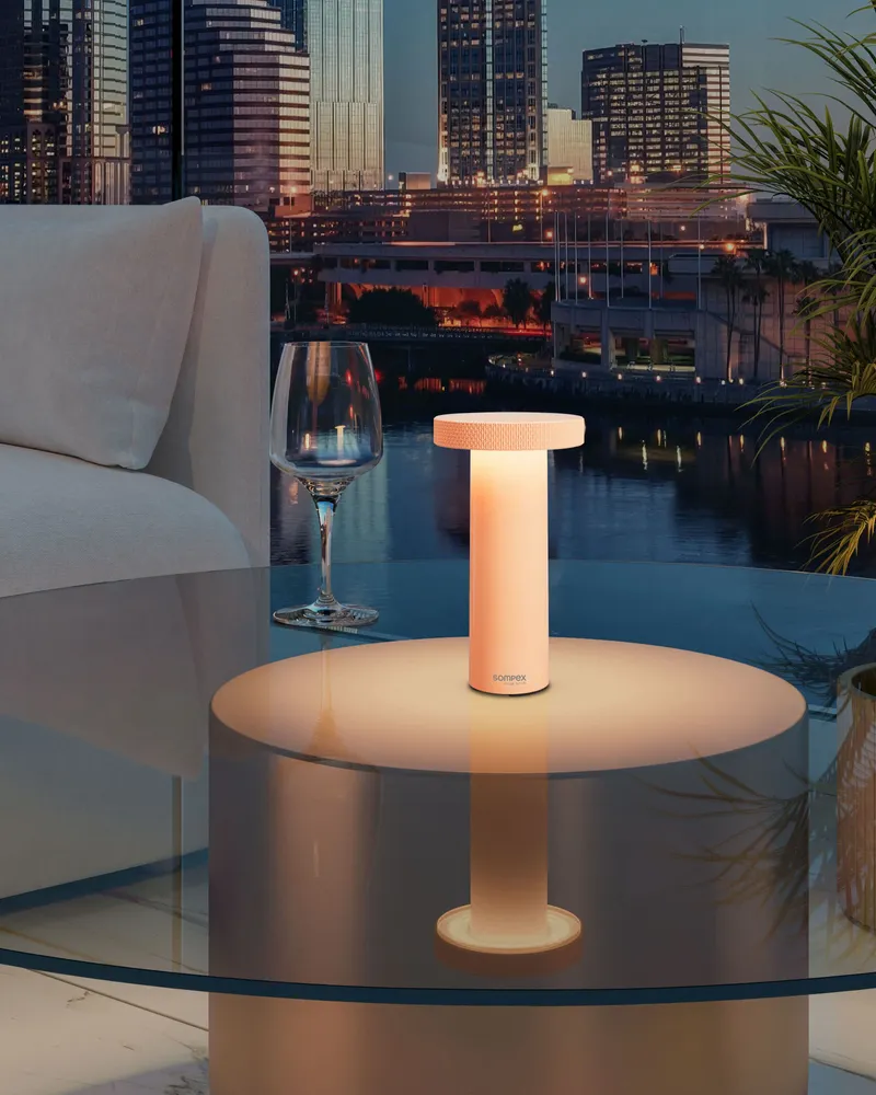 Tables de jardin - VOLUME - Lampe de table à accu - SOMPEX