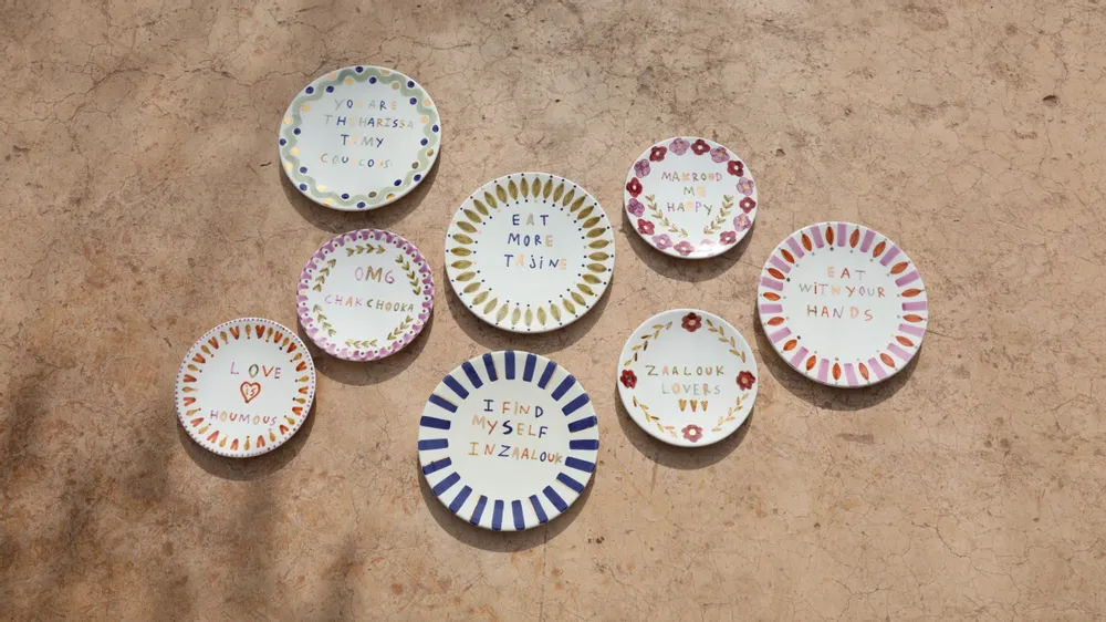 Assiettes au quotidien - COLLECTION ORIENTAL VIBES - CHABI CHIC