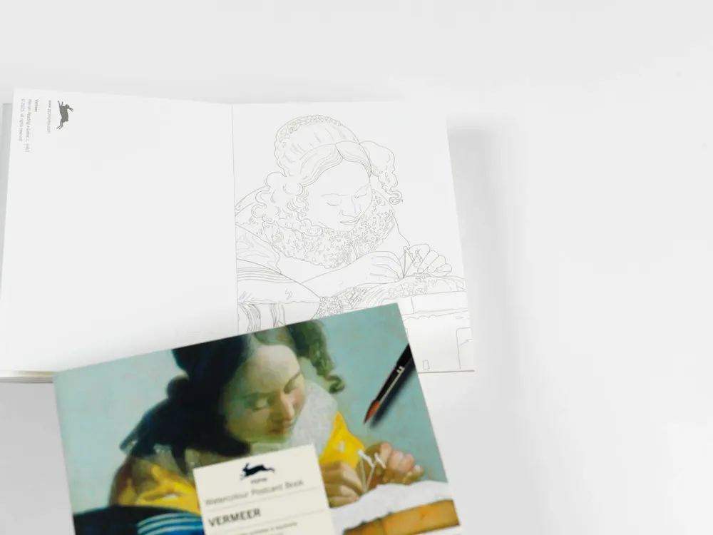 Cadeaux - Watercolour Postcard Books - THE PEPIN PRESS