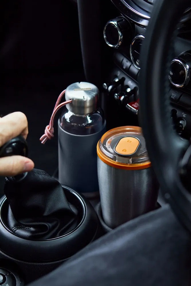 Tasses et mugs - Tasse de Voyage XL 600ml  -  Acier Inoxydable - BLACK+BLUM EUROPE