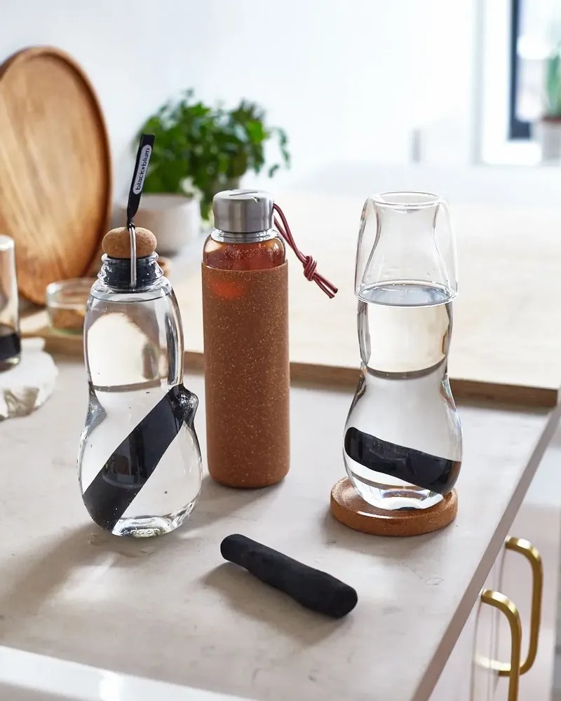 Tea and coffee accessories - Activated charcoal Binchotan filters - single unit - BLACK+BLUM EUROPE