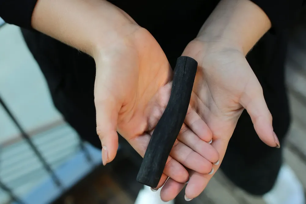Tea and coffee accessories - Activated charcoal Binchotan filters - single unit - BLACK+BLUM EUROPE