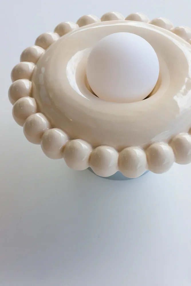Objets design - Applique Luna Tall Blanc Beurre - BELLO ET BELLO