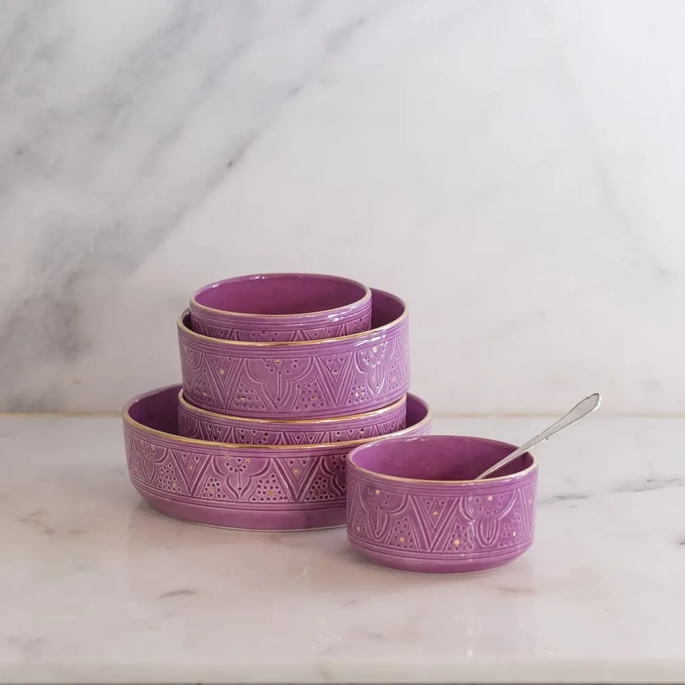Platter and bowls - OUR BOWLS AND SALAD BOWLS - CHABI CHIC