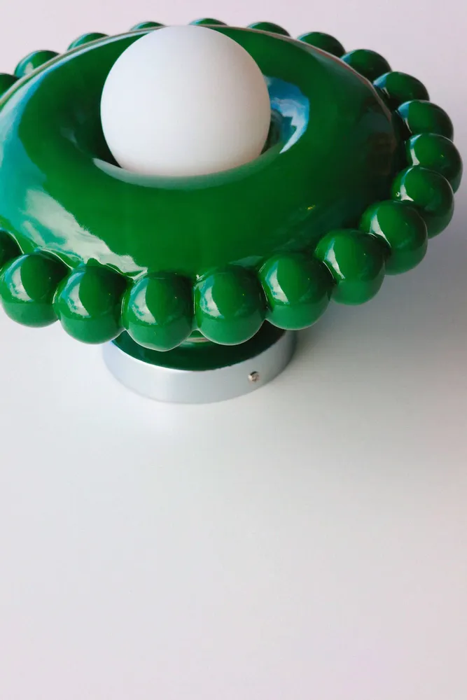 Objets design - Applique Luna Tall Vert Emeraude - BELLO ET BELLO