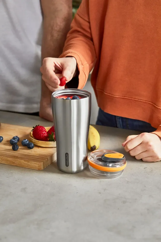 Tea and coffee accessories - Insulated Travel Tumbler 600ml - Stainless Steel - BLACK+BLUM EUROPE