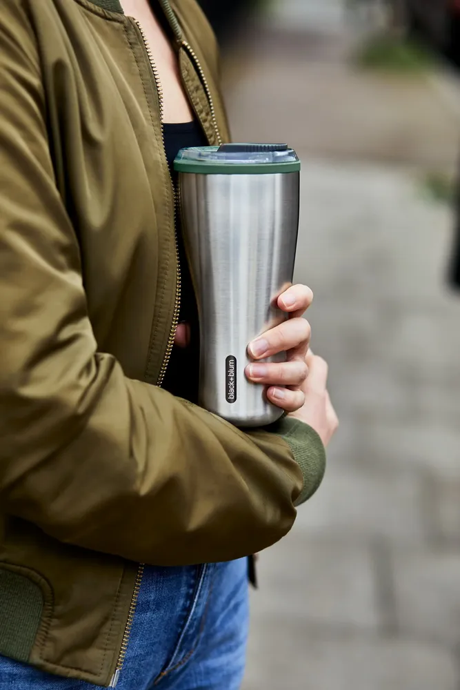 Tea and coffee accessories - Insulated Travel Tumbler 600ml - Stainless Steel - BLACK+BLUM EUROPE