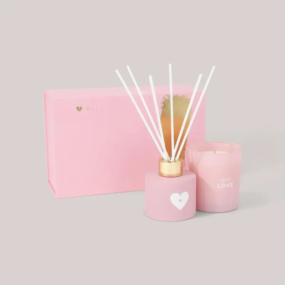 Bougies - Candle & diffuser giftset - Happiness - OBLISS