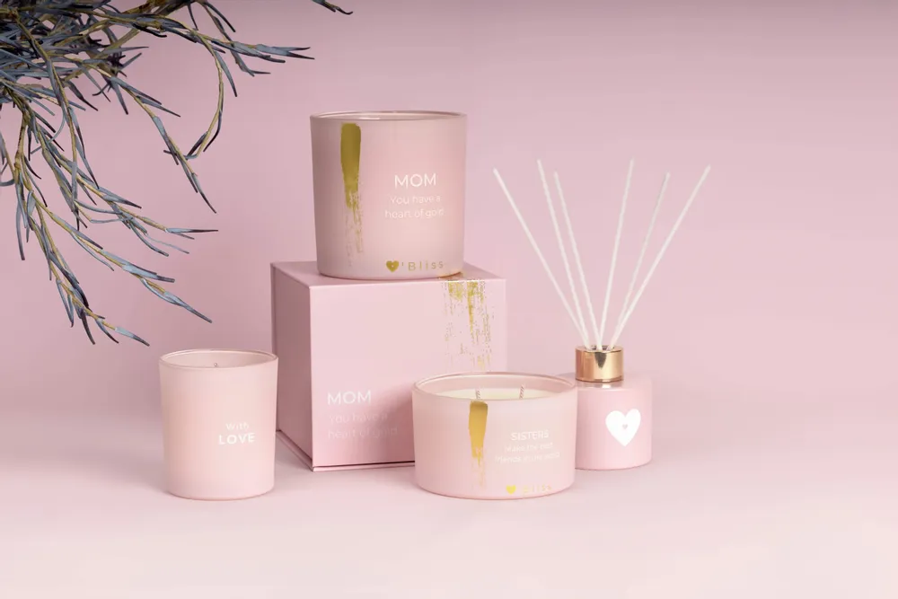 Bougies - Candle & diffuser giftset - Happiness - OBLISS