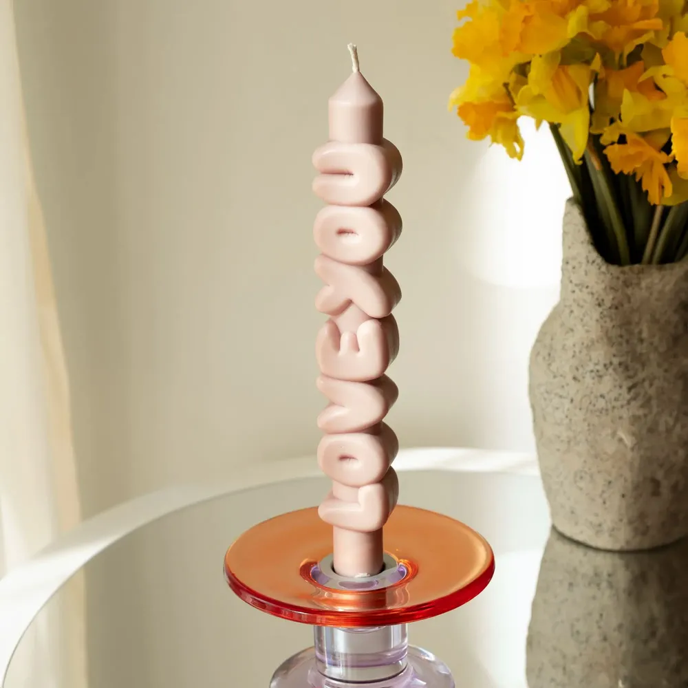 Cadeaux - LOVE YOU - Bougie 3D Taper - CANDLEHAND