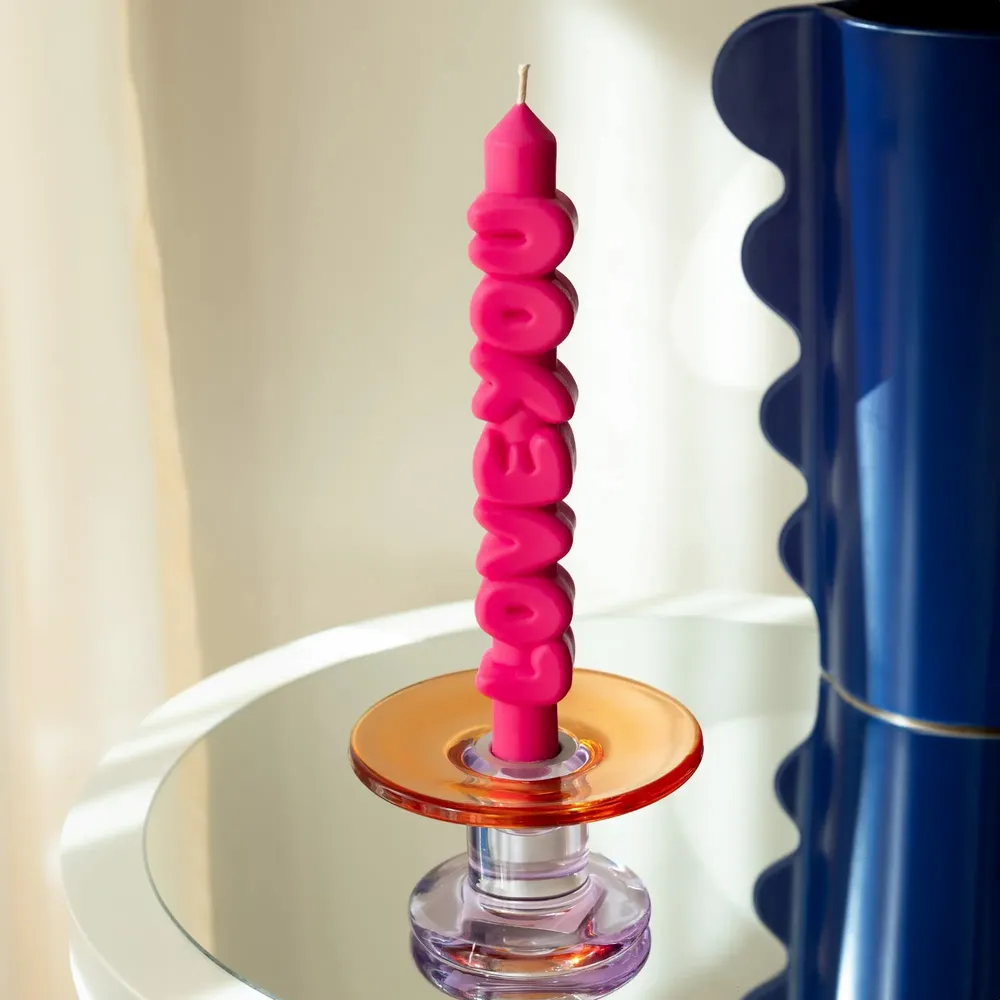 Cadeaux - LOVE YOU - Bougie 3D Taper - CANDLEHAND
