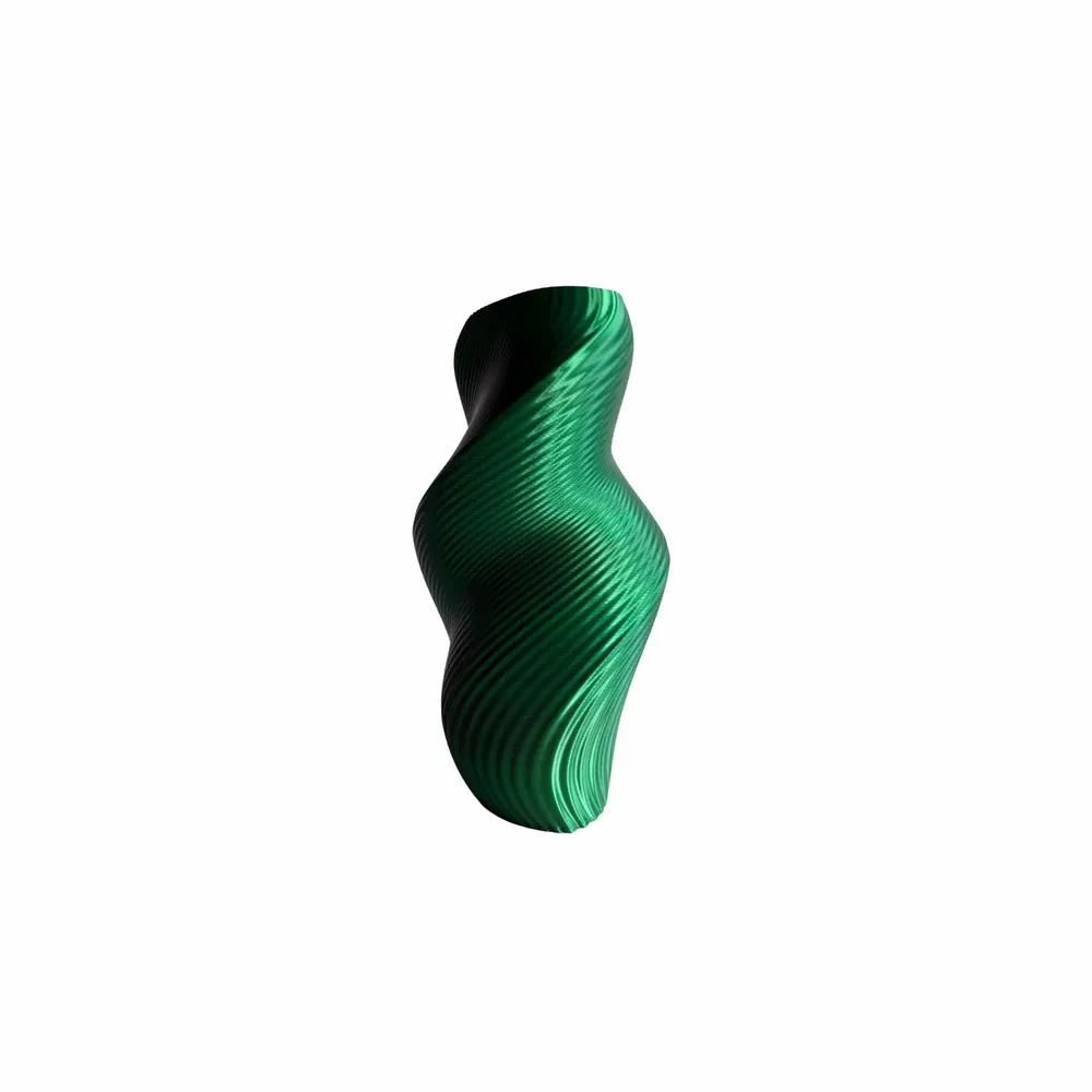 Aménagements pour bureau - VASE « SILUET » | MULTICOLORE | Vert et rouge - AUURA