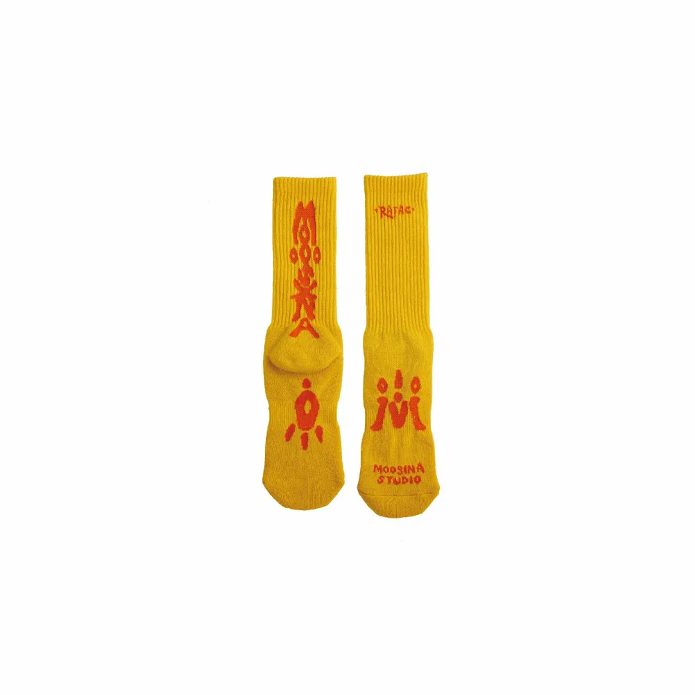 Chaussettes - Chaussettes RAFAC en laine de café à mi-mollet - RAFAC SOCKS