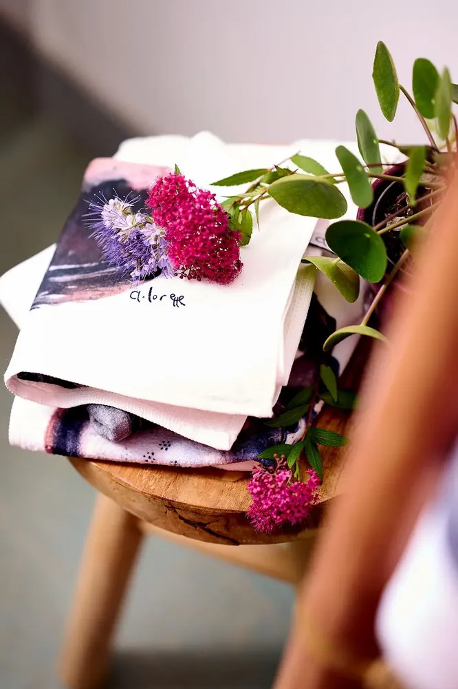 Tea towel - Kettle hand towels - A.LORETTE