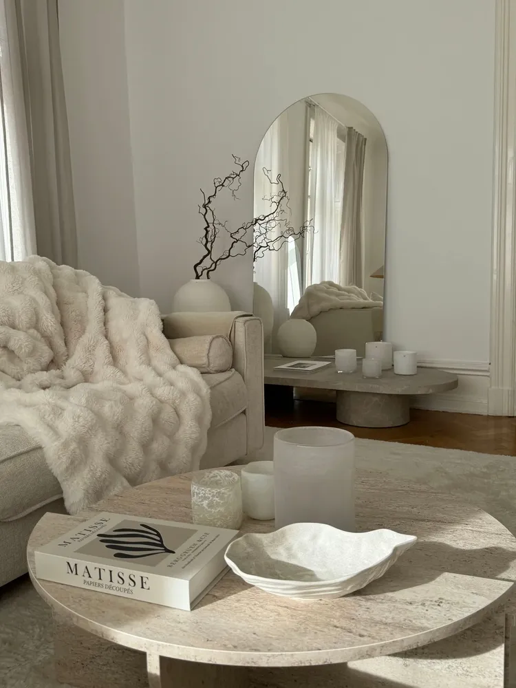 Mirrors - Arch - Large Modern Mirror (90x190cm) - SCANDINAVIAN GLASSFACTORY