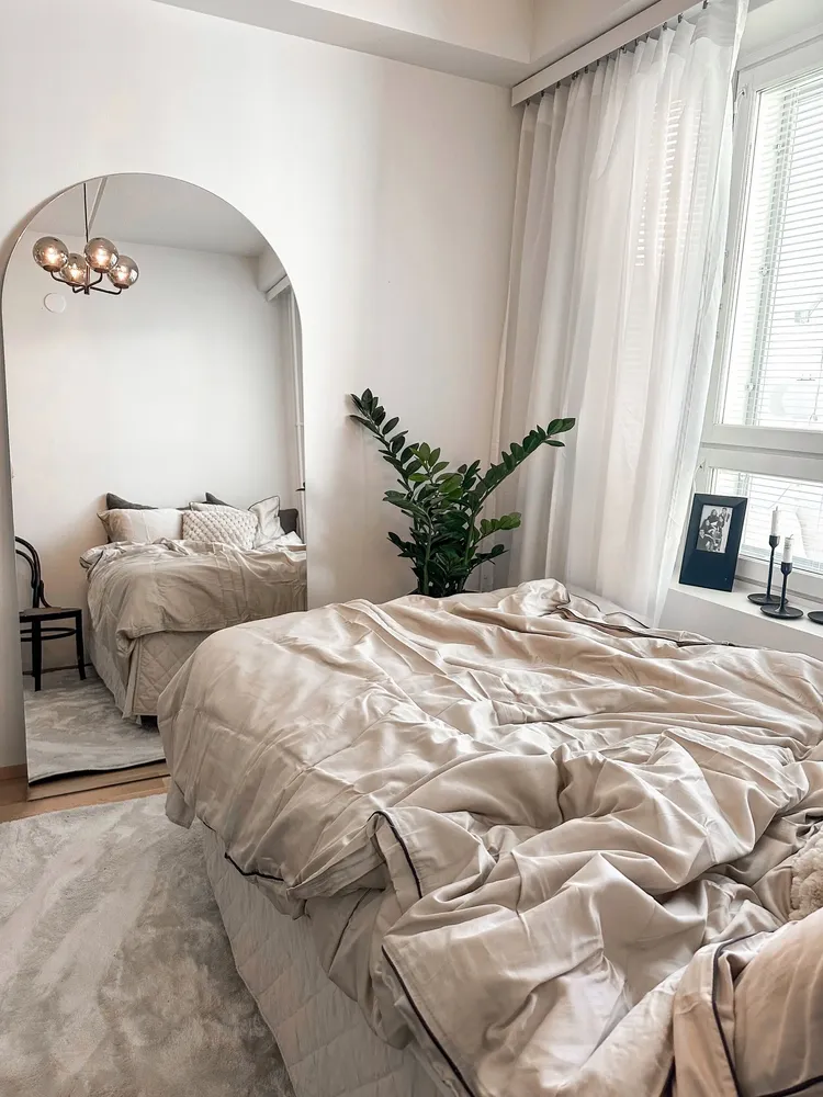 Mirrors - Arch - Large Modern Mirror (90x190cm) - SCANDINAVIAN GLASSFACTORY