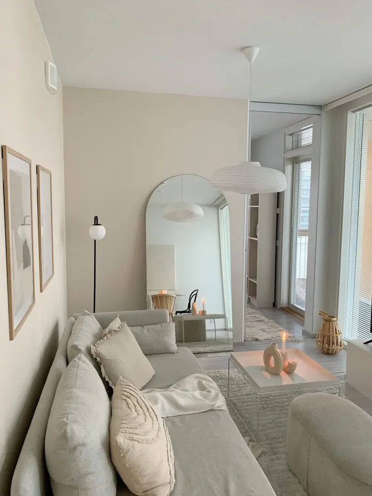 Mirrors - Arch - Large Modern Mirror (90x190cm) - SCANDINAVIAN GLASSFACTORY
