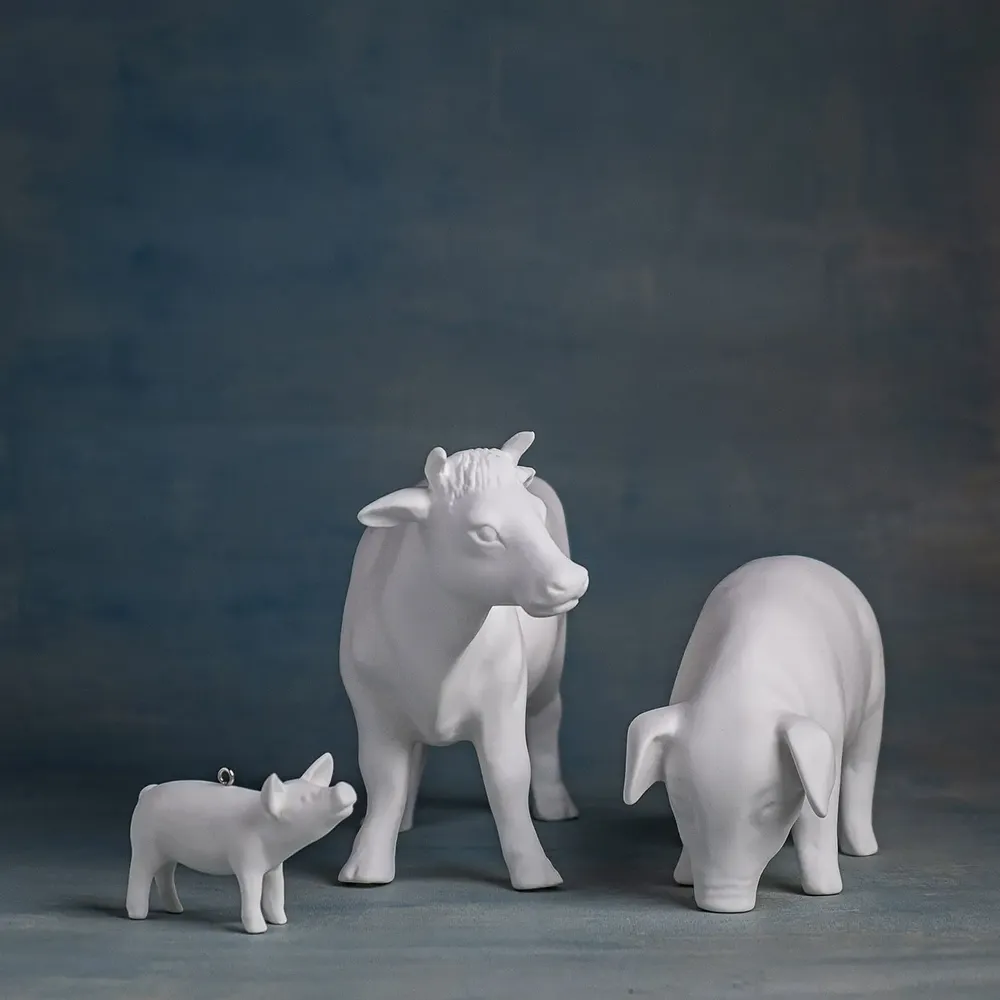 Decorative objects - GRETE cow figure - KLATT OBJECTS