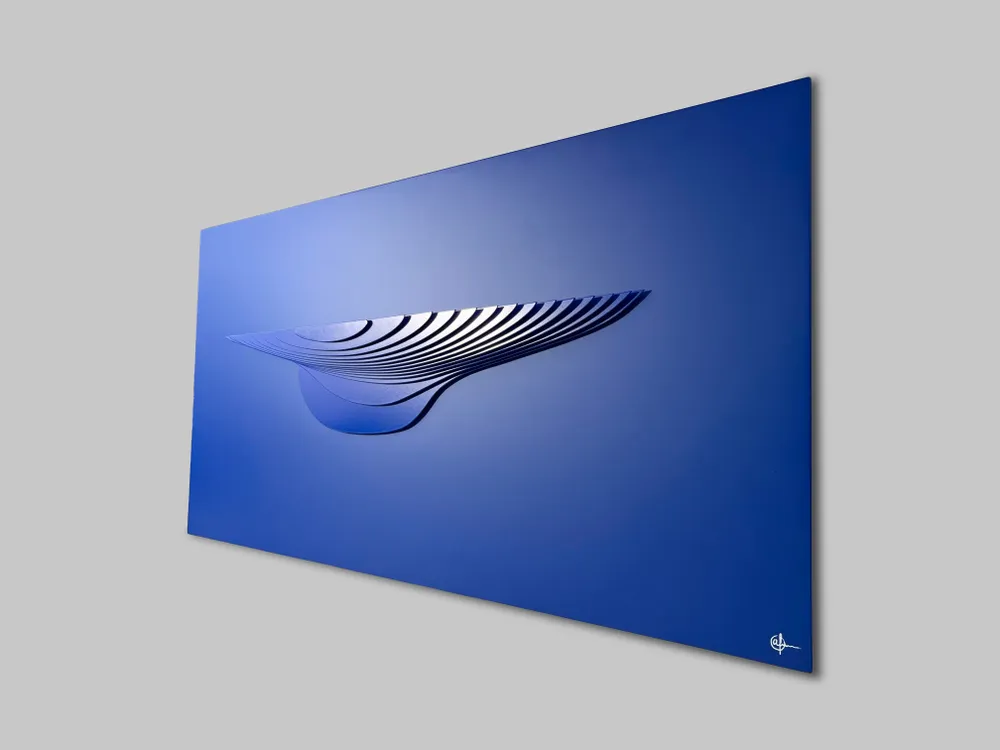Sculptures, statuettes and miniatures - DE 02 Ultrablue-Ultrablue - ANTOINE F.