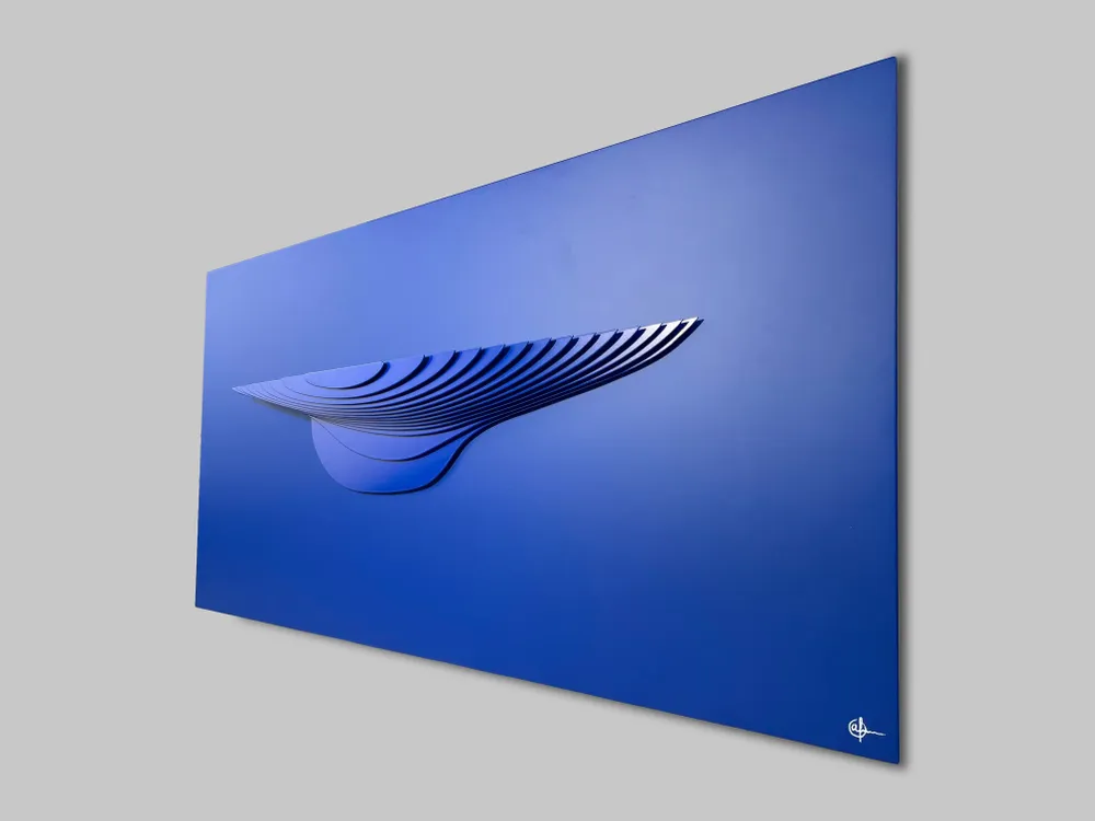 Sculptures, statuettes and miniatures - DE 02 Ultrablue-Ultrablue - ANTOINE F.