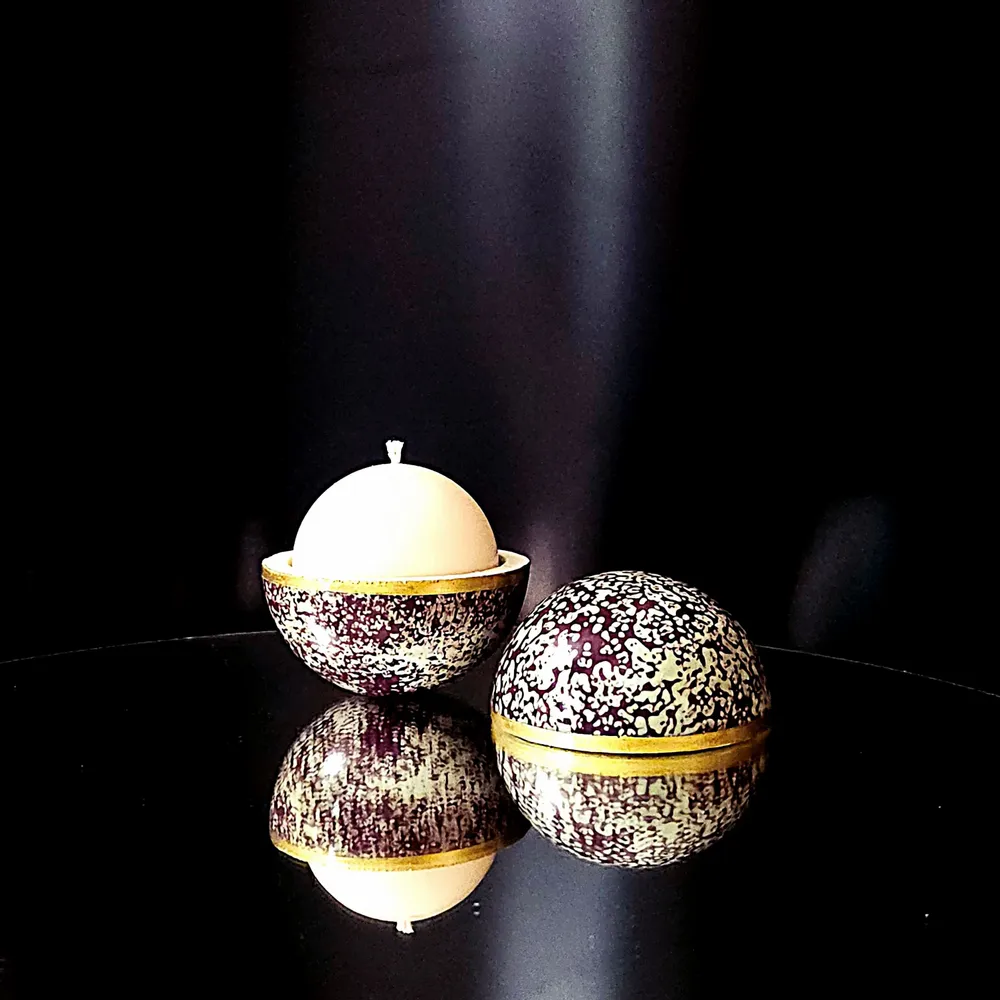 Cadeaux - Bougie Globe Bollywood au  Figuier - PONPON CURIOSITAS