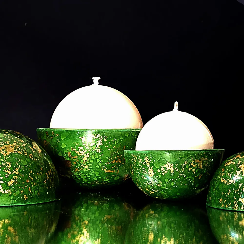 Objets design - Bougie Globe à l'Epicéa - PONPON CURIOSITAS