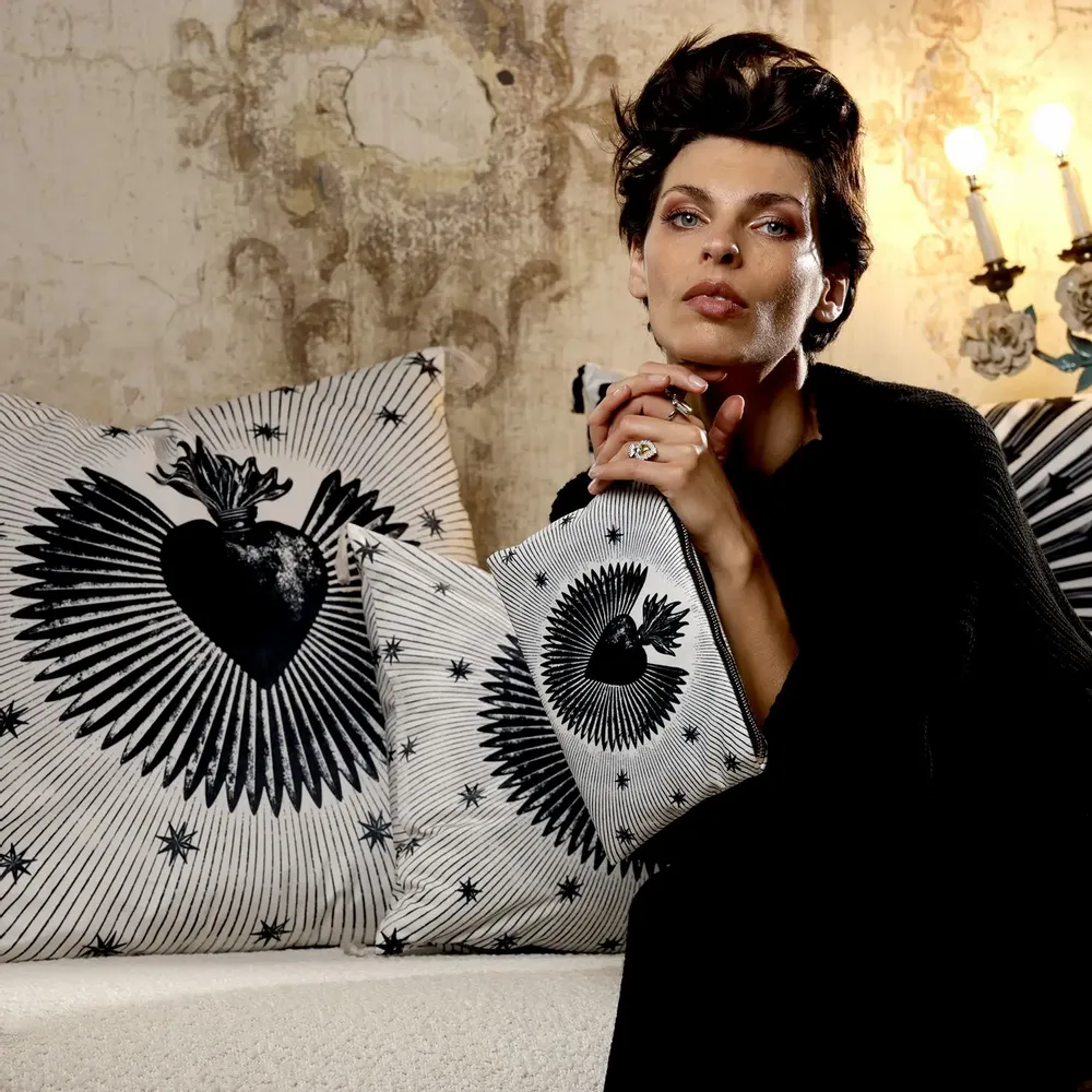 Design textile et surface - Coussin, pochettes et plaids velours. 100% made in France. - PODEVACHE