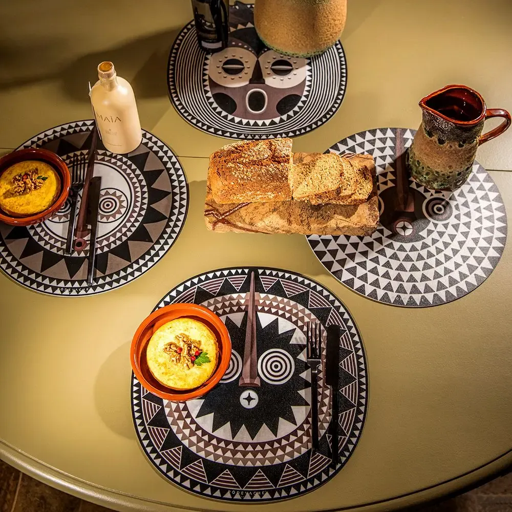 Sets de table - Set de table et Dessous de verre en Vinyle. 100% made in France. - PODEVACHE