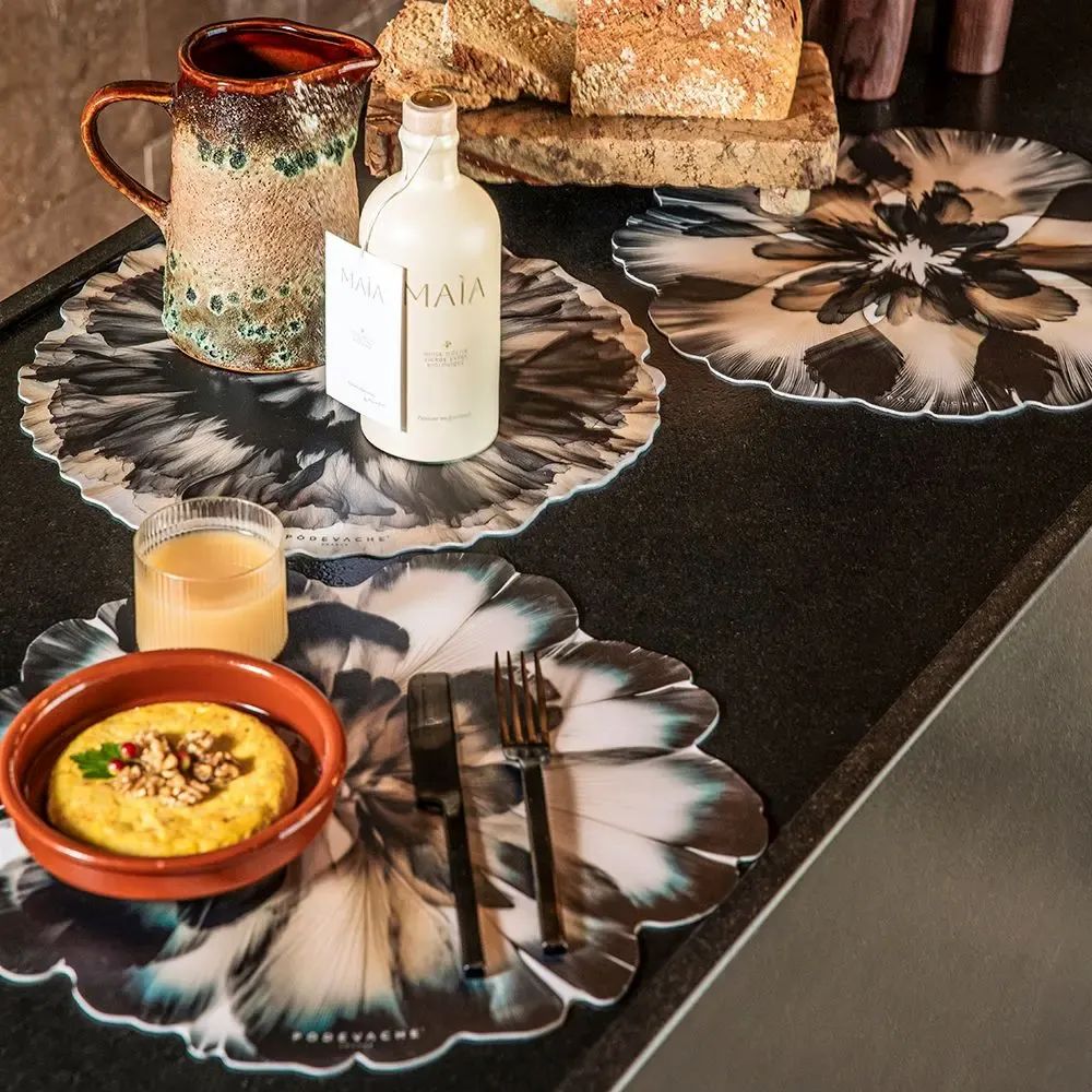 Sets de table - Set de table et Dessous de verre en Vinyle. 100% made in France. - PODEVACHE