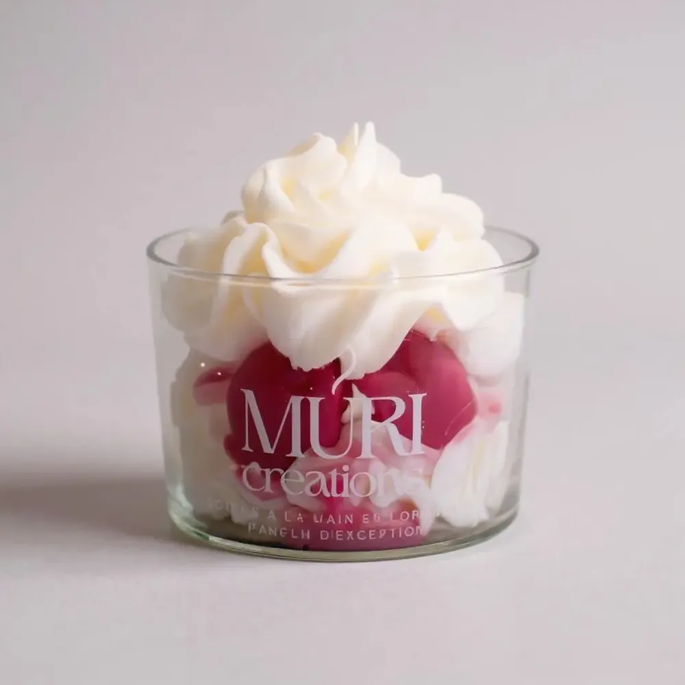 Cadeaux - Bougie Cerise Noire Explosive - 150ml - MURI CREATIONS