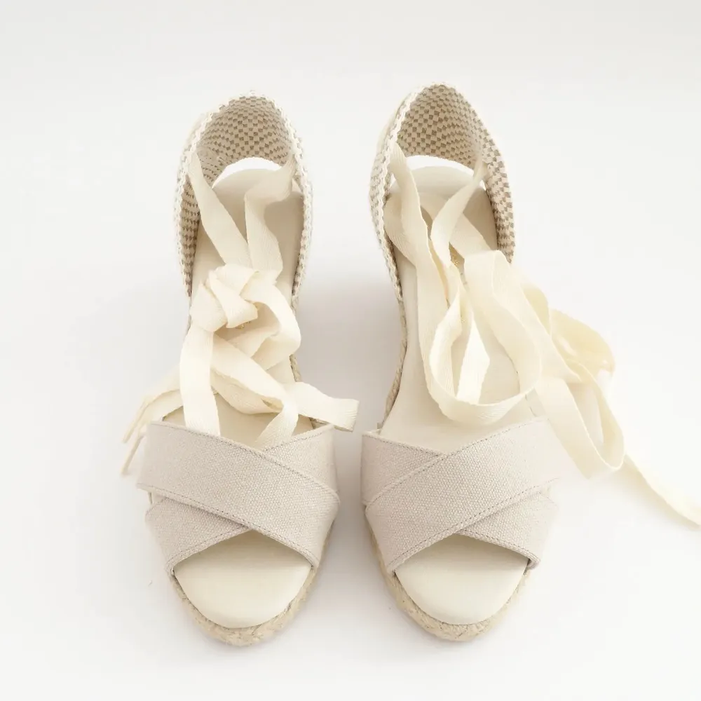 Shoes - Handmade Cross-Strap Espadrilles – Customisable - ATELIER COSTÀ