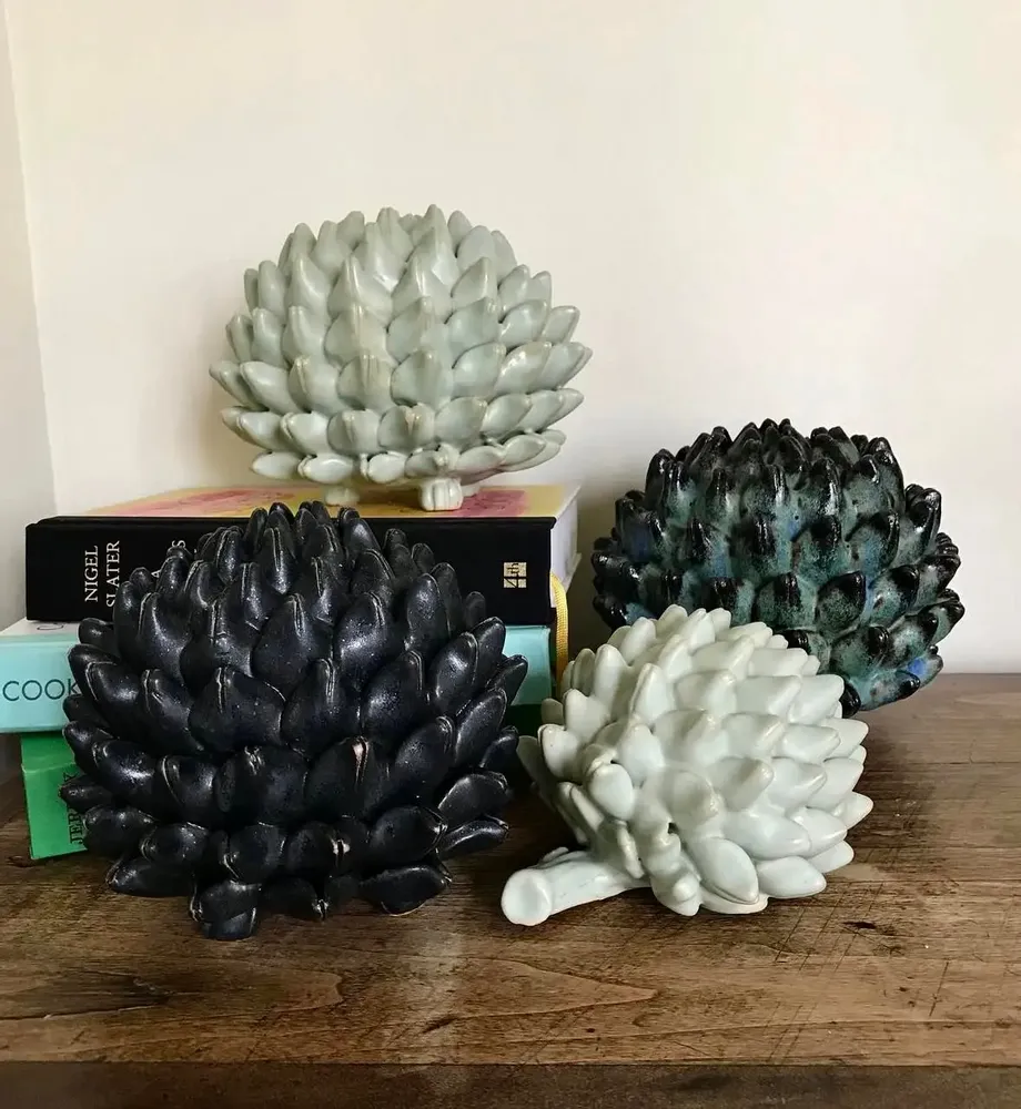 Objets de décoration - Objet décoratif  "Artichaut vert" - GALERIE SANA MOREAU