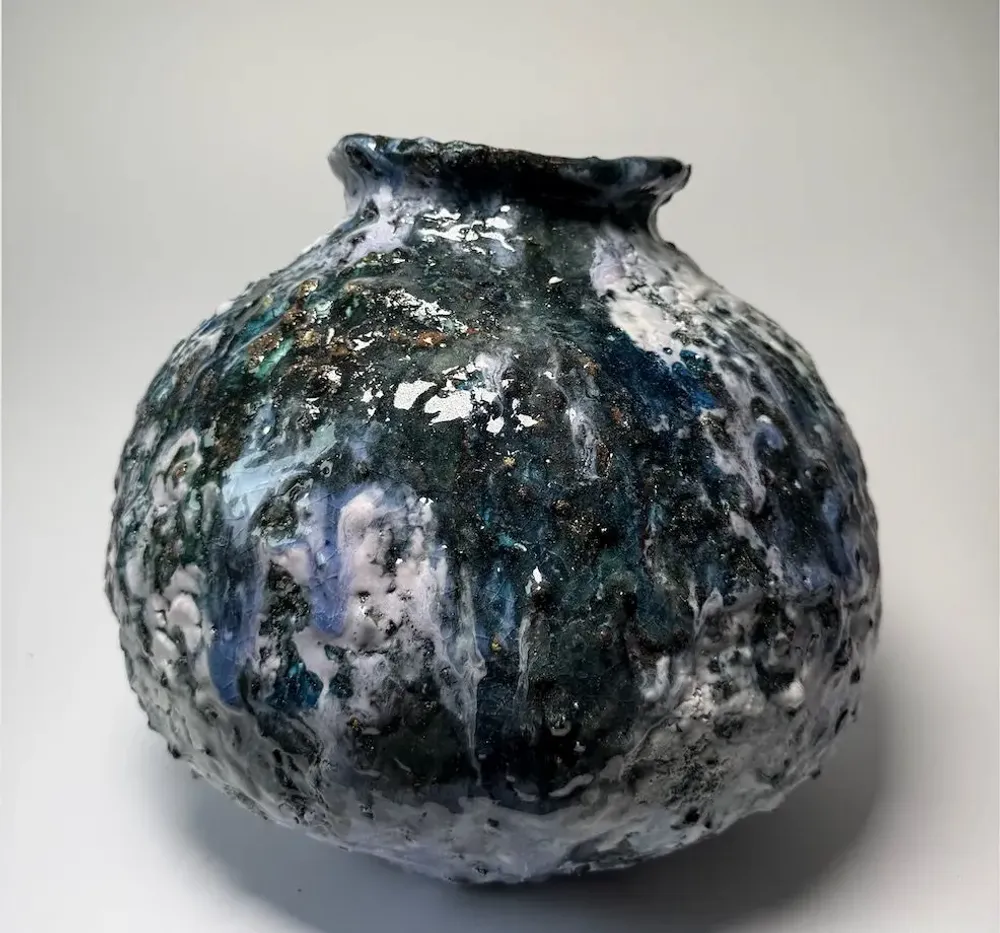 Vases - Vase "Ciel lacté" - GALERIE SANA MOREAU