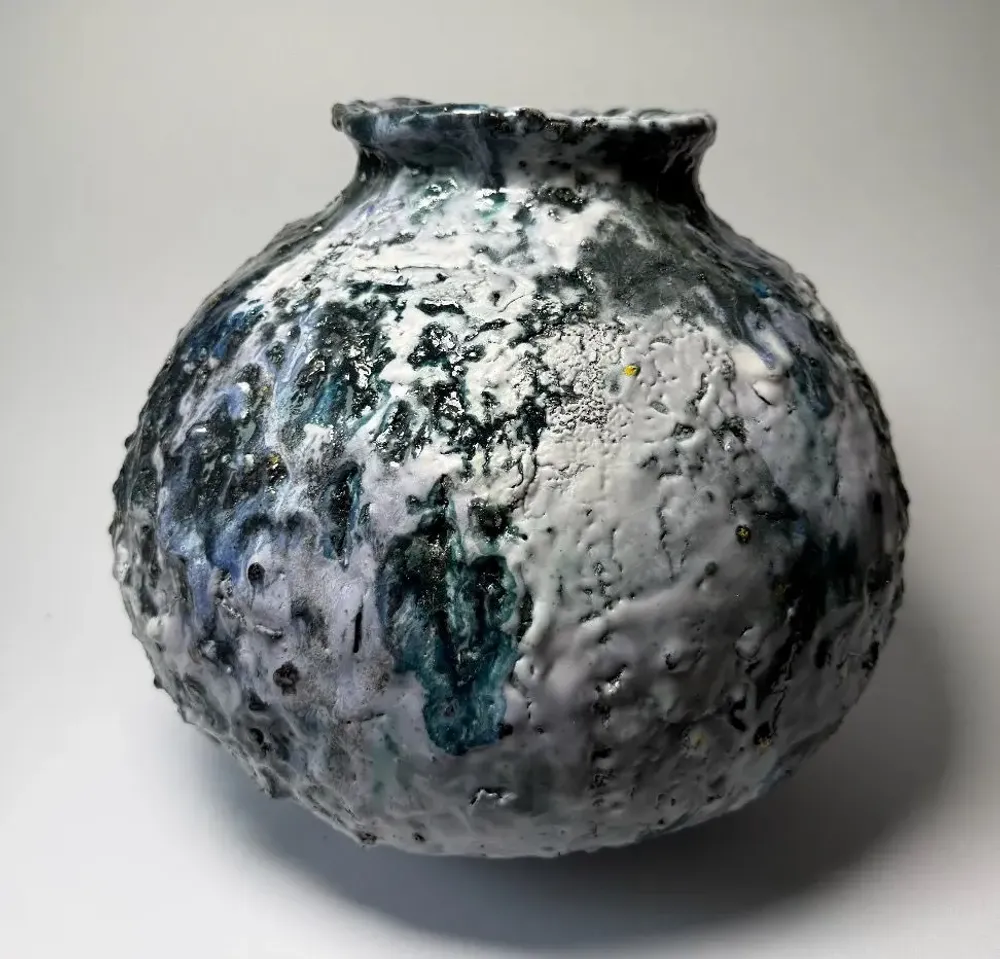 Vases - Vase "Ciel lacté" - GALERIE SANA MOREAU