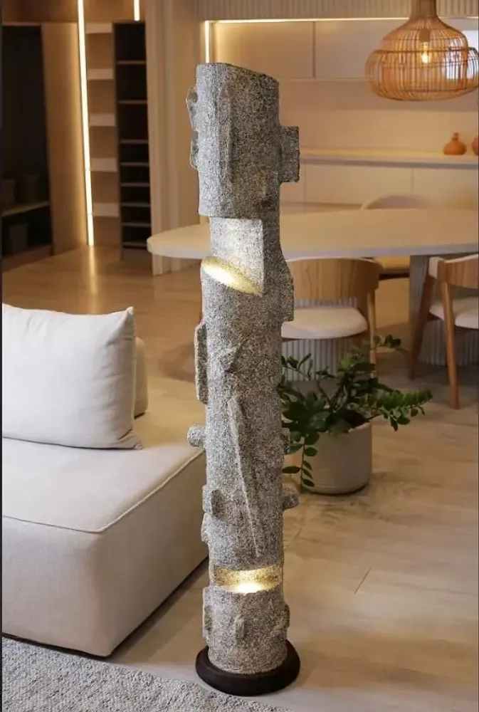 Sculptures, statuettes et miniatures - Tótem Petrus - ATELIER ARTISTICO SERGIO ESTEBAN