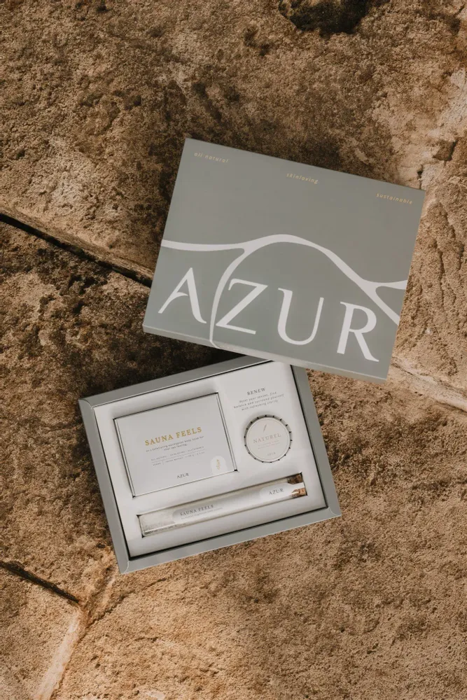 Savons - RENEW — coffret cadeau - AZUR NATURAL BODY CARE