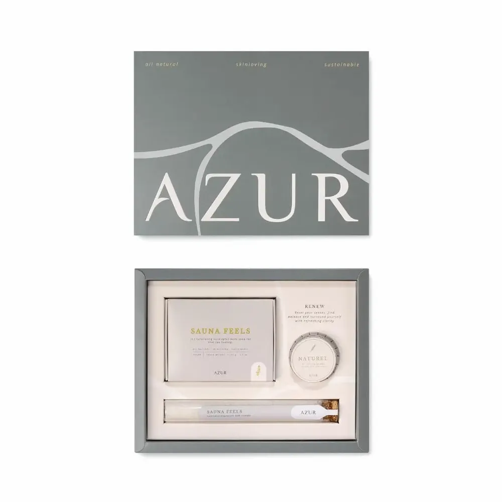 Savons - RENEW — coffret cadeau - AZUR NATURAL BODY CARE