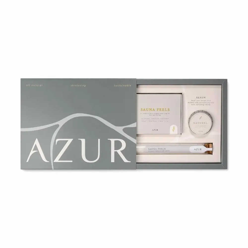 Savons - RENEW — coffret cadeau - AZUR NATURAL BODY CARE