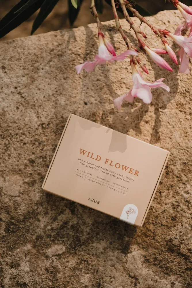 Savons - BLOOM - coffret cadeau - AZUR NATURAL BODY CARE