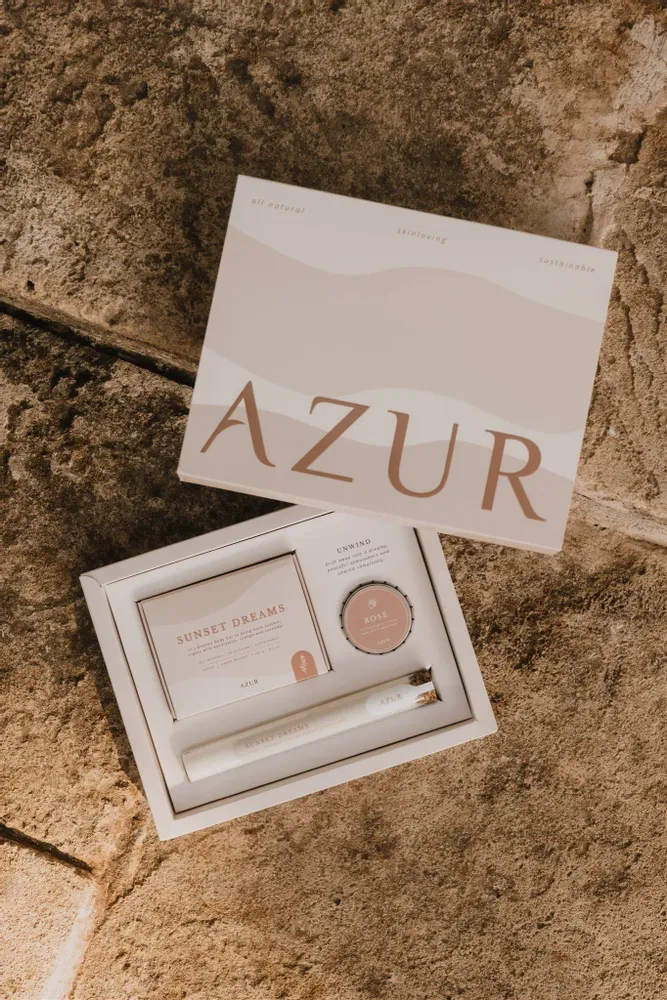 Savons - UNWIND - coffret cadeau - AZUR NATURAL BODY CARE