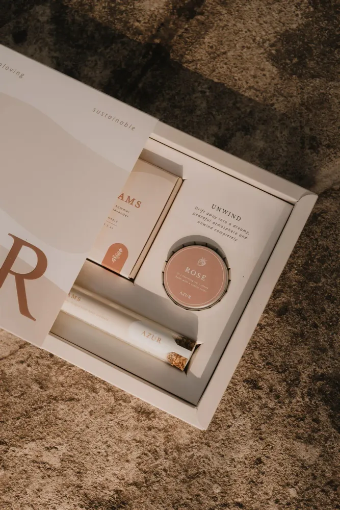 Savons - UNWIND - coffret cadeau - AZUR NATURAL BODY CARE
