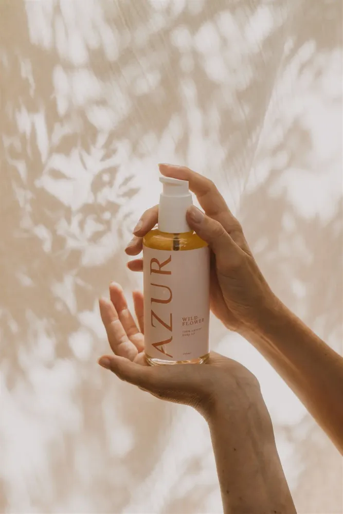 Savons - Huile pour le corps Wild Flower - AZUR NATURAL BODY CARE