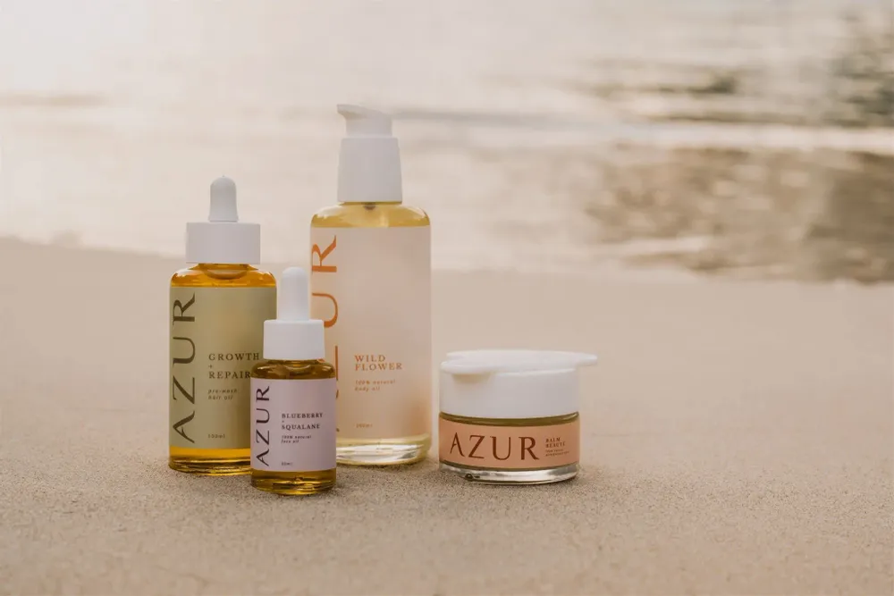 Savons - Huile pour le corps Wild Flower - AZUR NATURAL BODY CARE