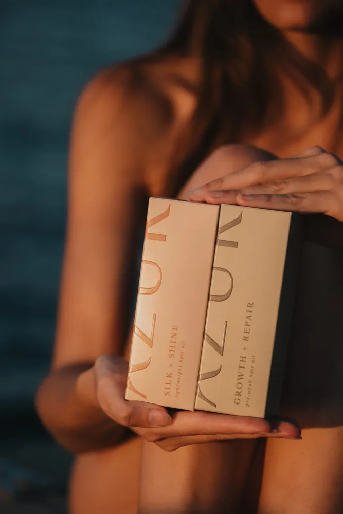 Savons - CROISSANCE ET RÉPARATION | Huile capillaire de prélavage 100 % naturel - AZUR NATURAL BODY CARE