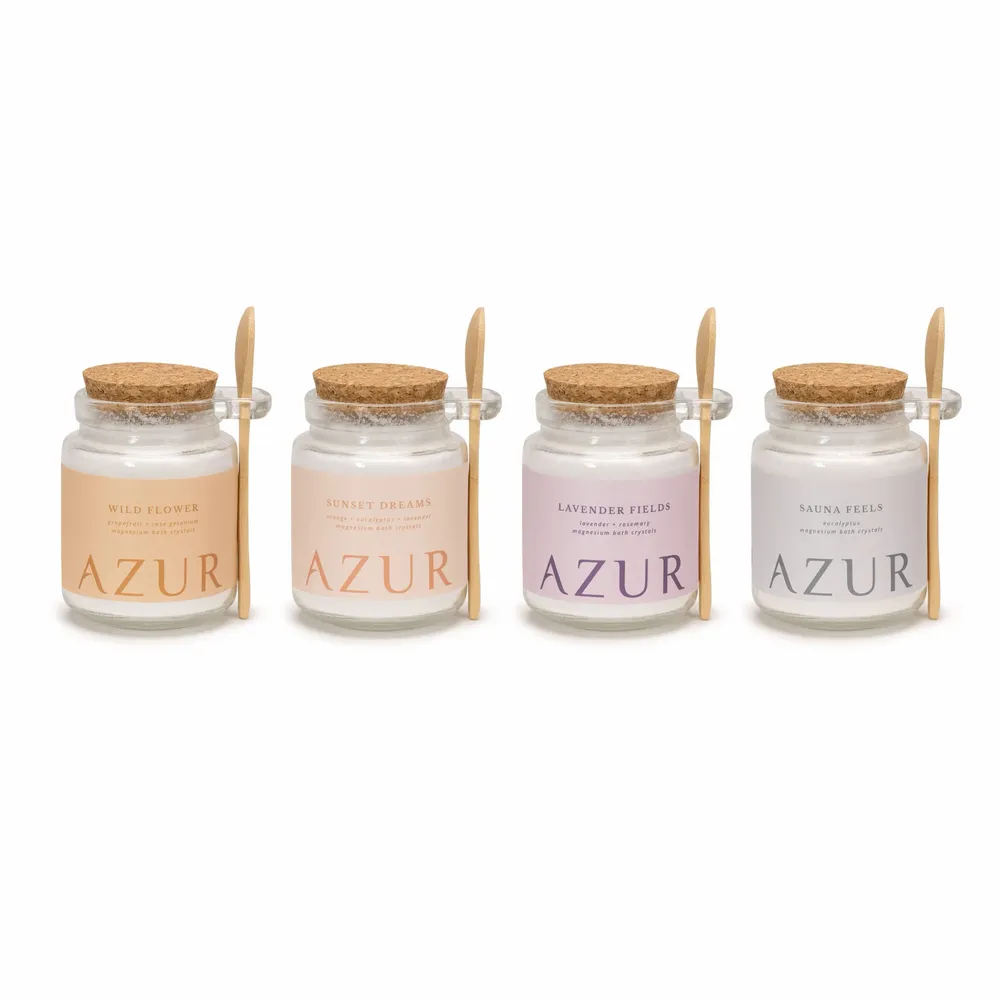 Savons - Cristaux de bain 240 g - AZUR NATURAL BODY CARE