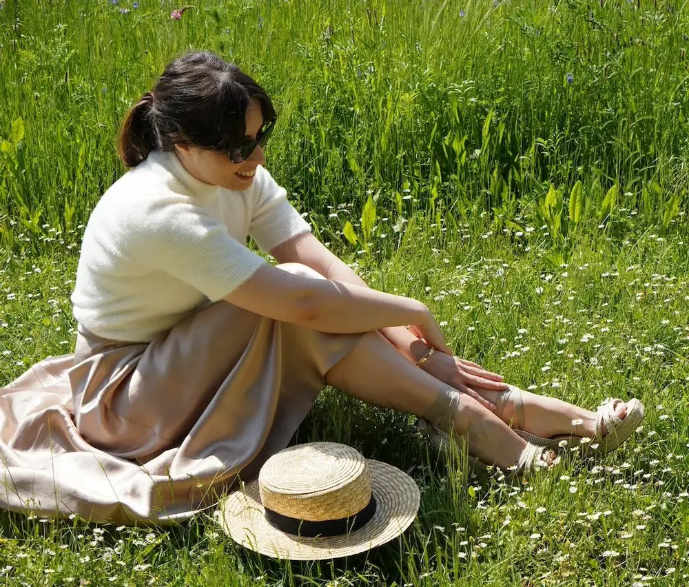 Shoes - Lauren — Chic and natural jute wedge espadrilles for women - ATELIER COSTÀ